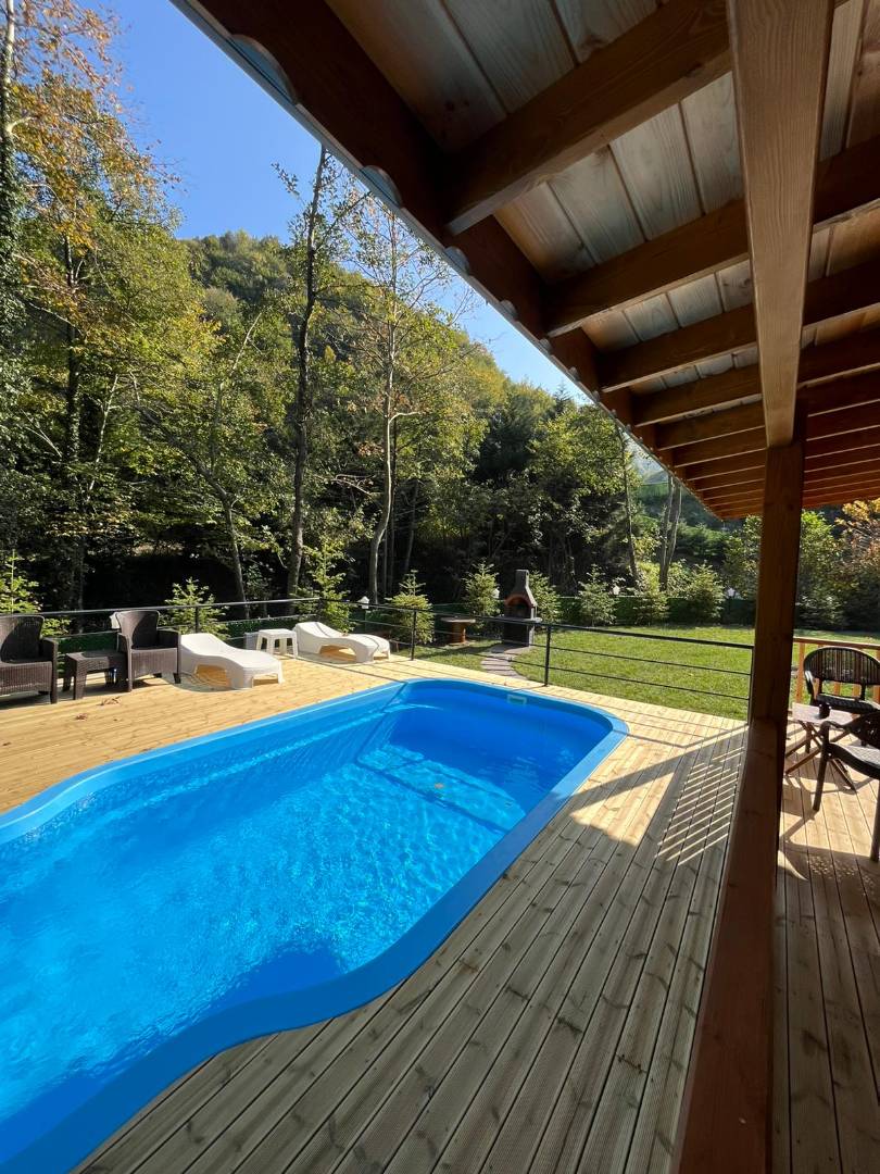 Memnuniye'de Doğa İçerisinde, Özel Havuzlu, Modern Bungalov - Sapanca / Memnuniye