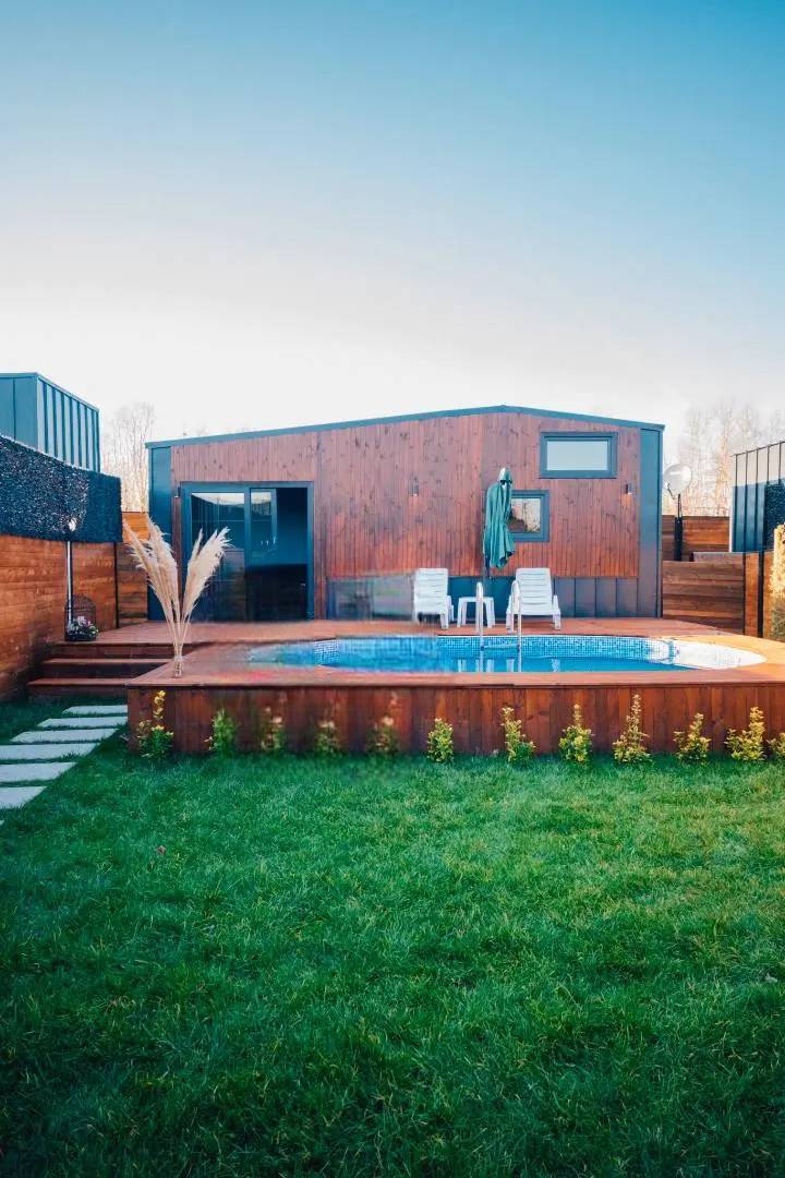 Rüstempaşa'da Doğayla Baş Başa, Özel Havuzlu, Modern Tiny House - Sapanca / Rüstempaşa