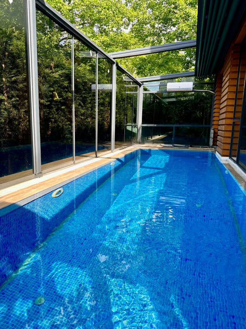 Sakarya Sapanca'da Geniş Bahçeli, Isıtmalı Havuzlu, Jakuzili Villa fotoğraf 3
