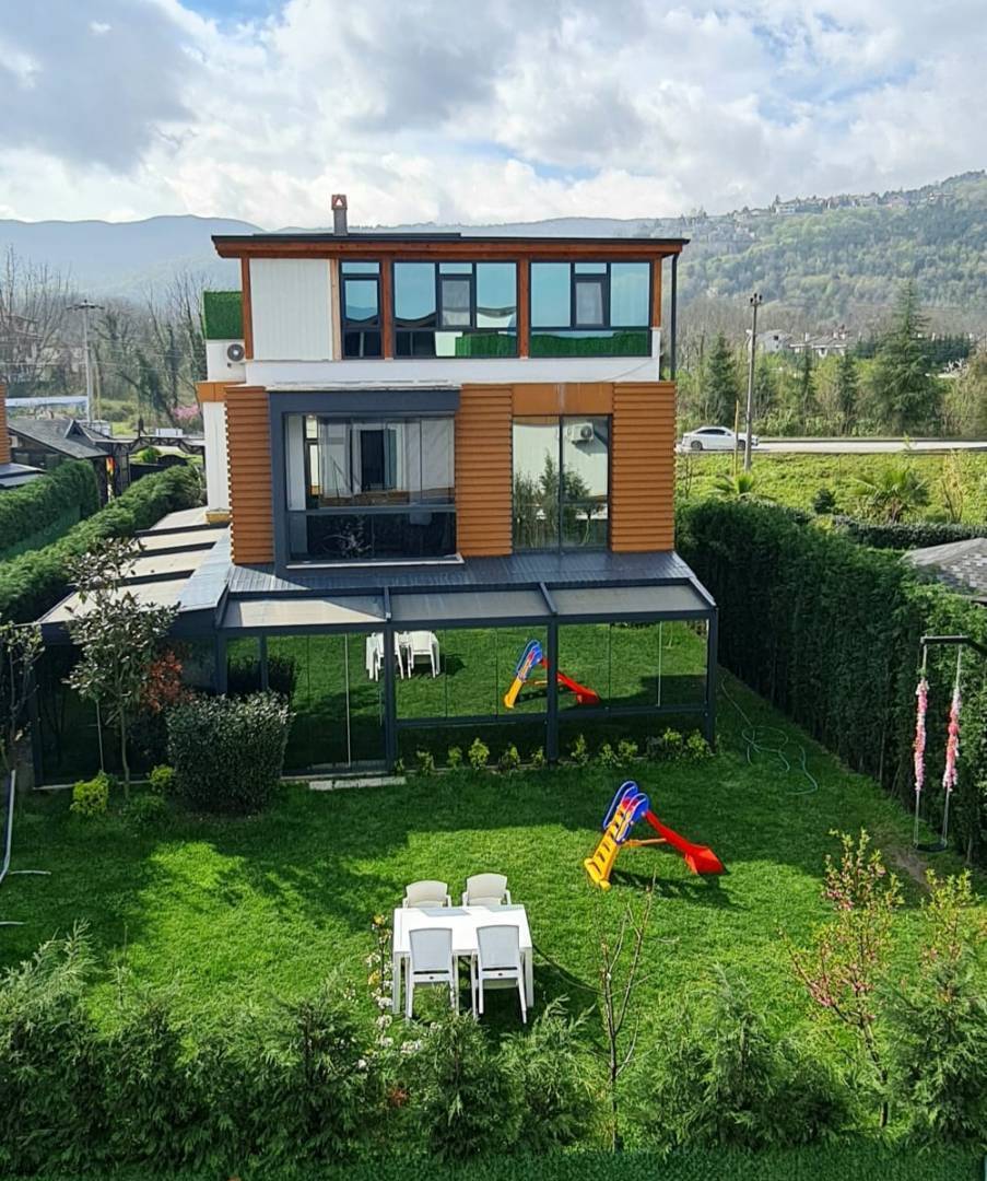 Sakarya Sapanca'da Kapalı Isıtmalı Havuzlu, Modern Tasarımlı Villa fotoğraf 2