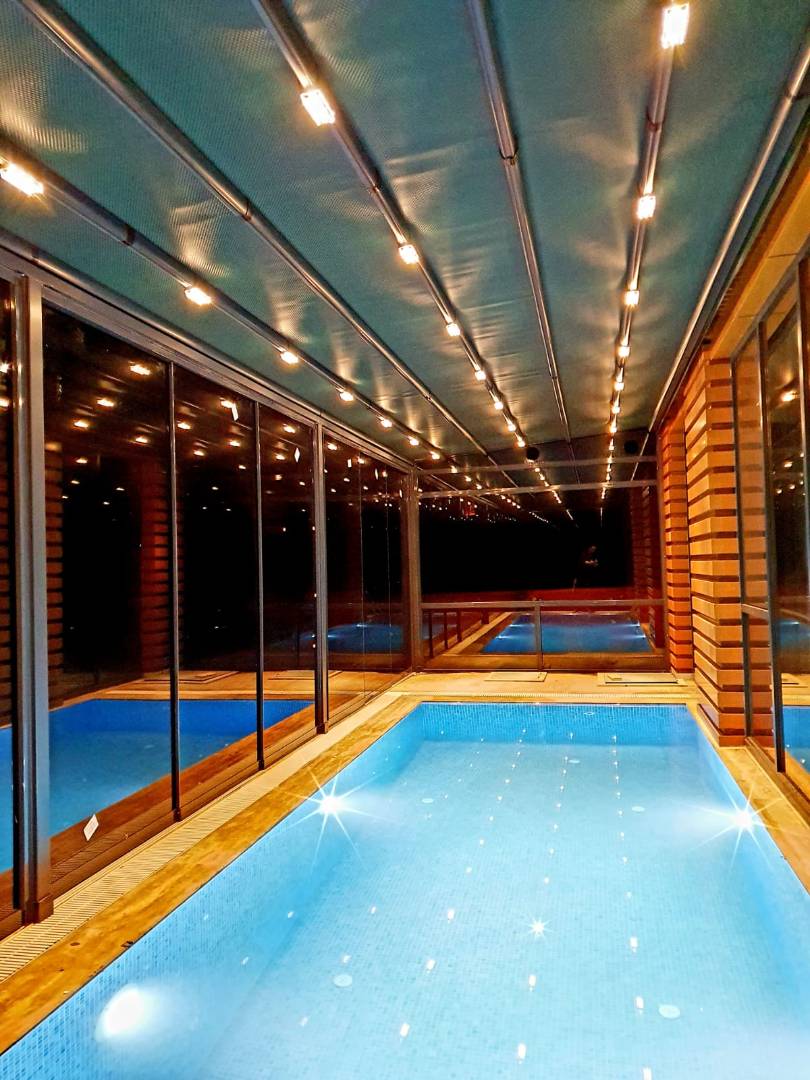 Sakarya Sapanca'da Kapalı Isıtmalı Havuzlu, Modern Tasarımlı Villa fotoğraf 3