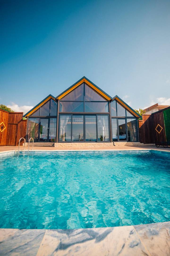 Sapanca Hacımercan'da Doğa İçerisinde, Özel Havuzlu, 3+1 Bungalov - Sapanca / Hacımercan