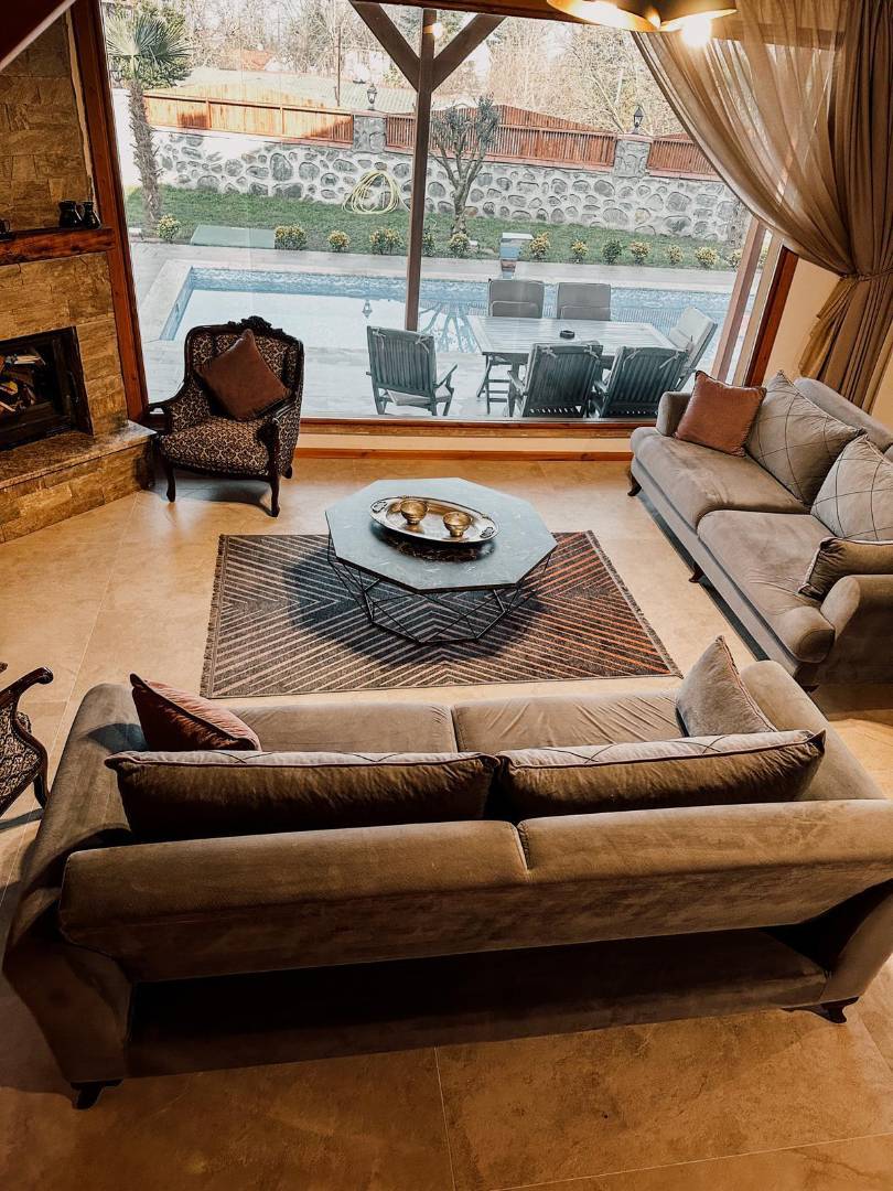 Sapanca Kırkpınar'da Doğa İçerisinde, Özel Havuzlu, Modern Bungalov fotoğraf 3