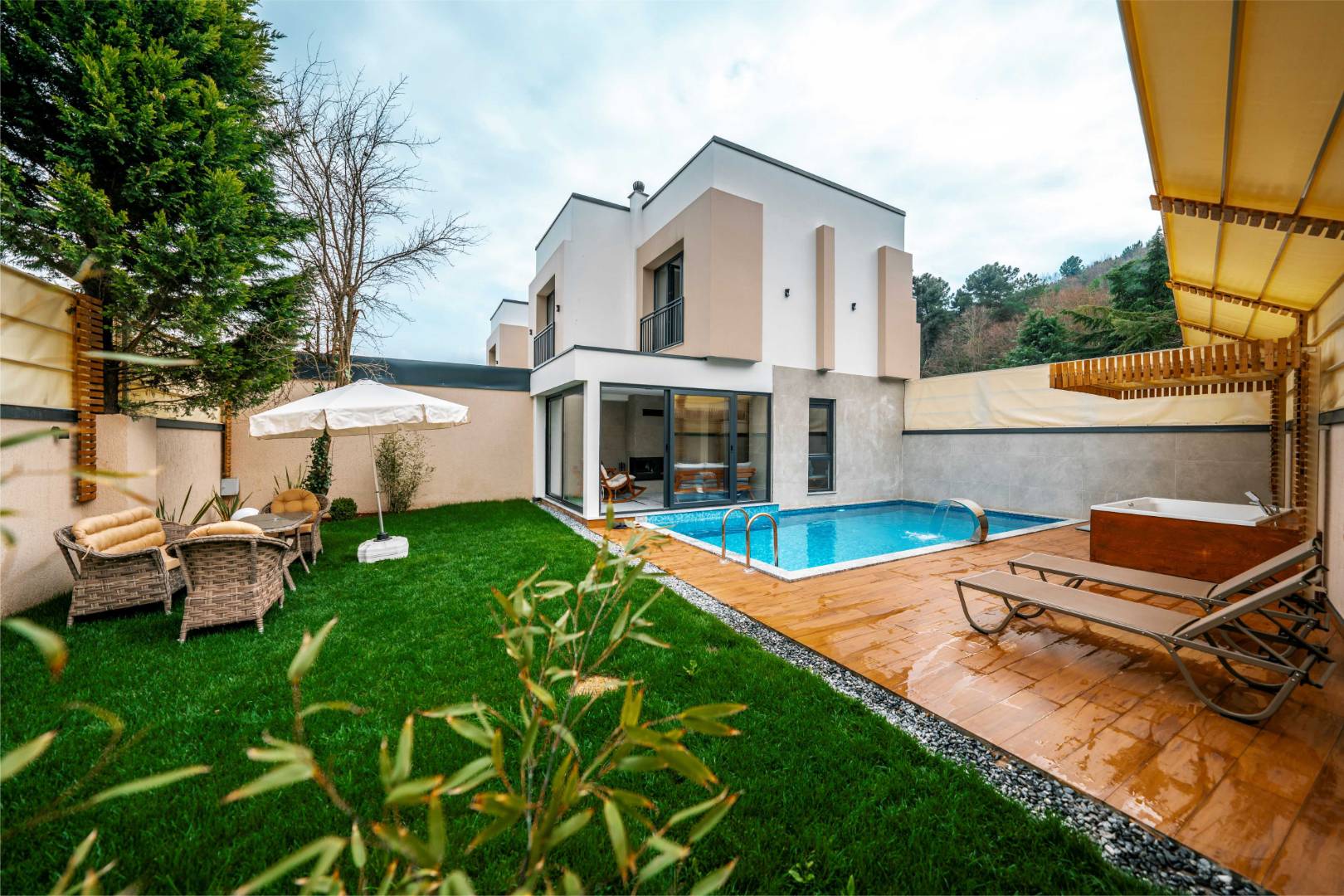 Sapanca Kırkpınar'da Doğanın İçinde, Özel Havuzlu, Konforlu Villa - Sapanca / Kırkpınar