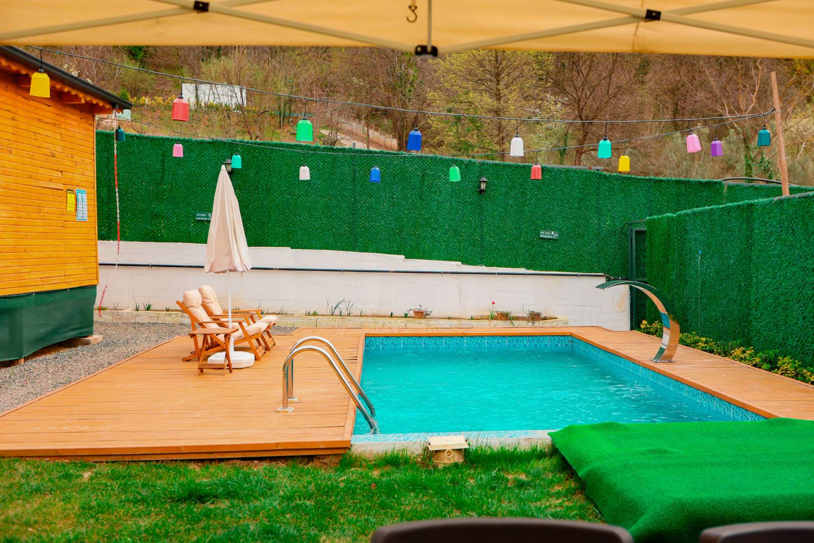 Sapanca Kırkpınar'da Enfes Doğada, Isıtmalı Havuzlu, Kiralık Bungalov fotoğraf 3