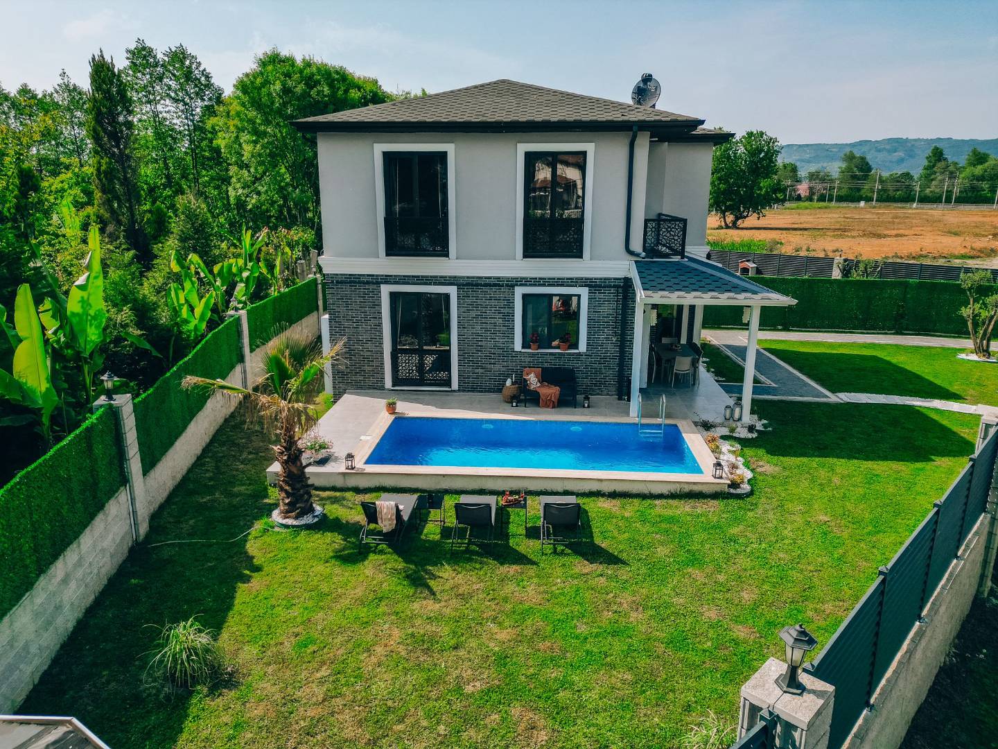 Sapanca Kırkpınar'da Huzurlu Doğada, Isıtmalı Havuzlu, 4+1 Villa fotoğraf 2