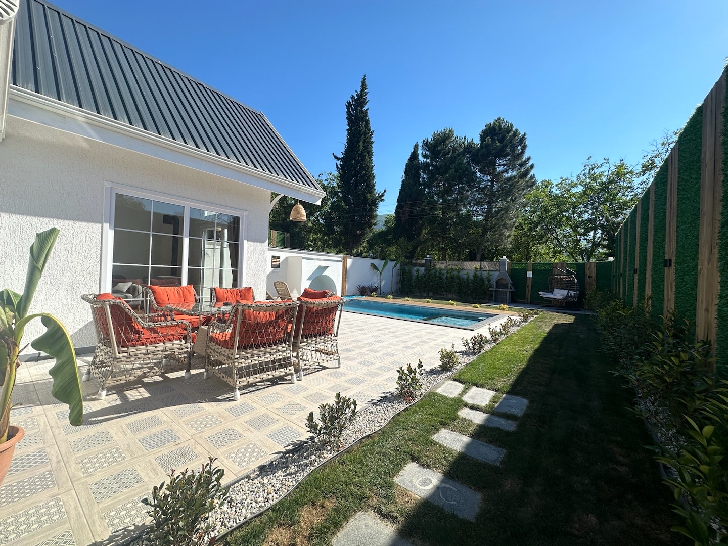 Sapanca Kırkpınar'da Huzurlu Doğada, Özel Havuzlu, Modern Bungalov fotoğraf 3