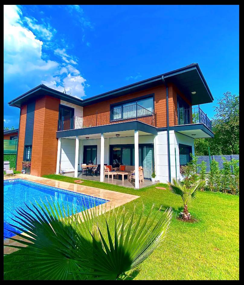 Sapanca Kırkpınar'da Merkezi Konumda, Özel Havuzlu, Kiralık Lüks Villa - Sapanca / Kırkpınar