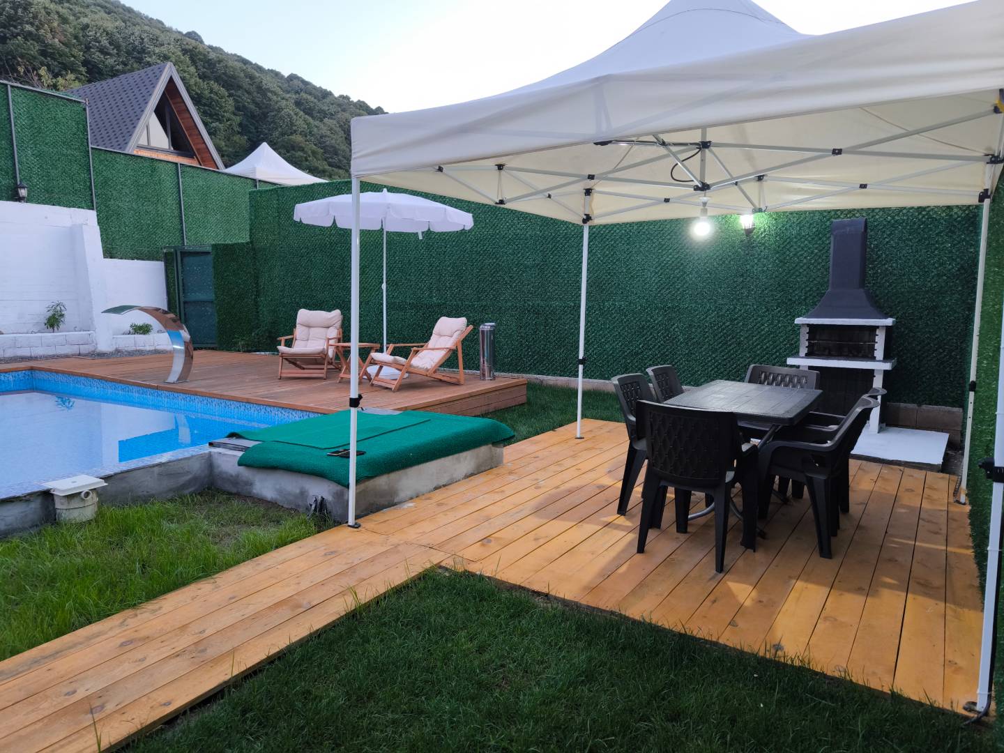 Sapanca Kırkpınar'da Modern Tasarımlı, Isıtmalı Havuzlu, 2+1 Bungalov fotoğraf 3