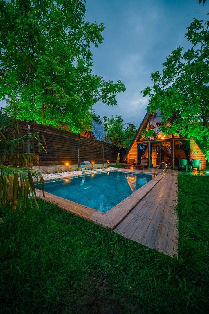 Sapanca Kurtköy'de Eşsiz Doğada, Özel Havuzlu, Kiralık Bungalov fotoğraf 2