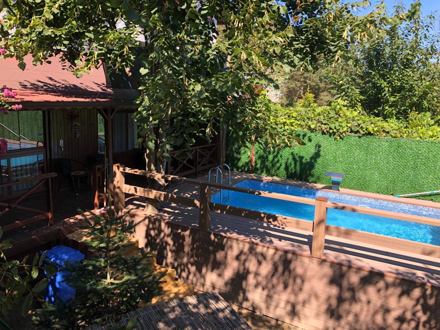 Sapanca Memnuniye'de Özel Havuzlu, 1+1, Ahşap Tiny House fotoğraf 2