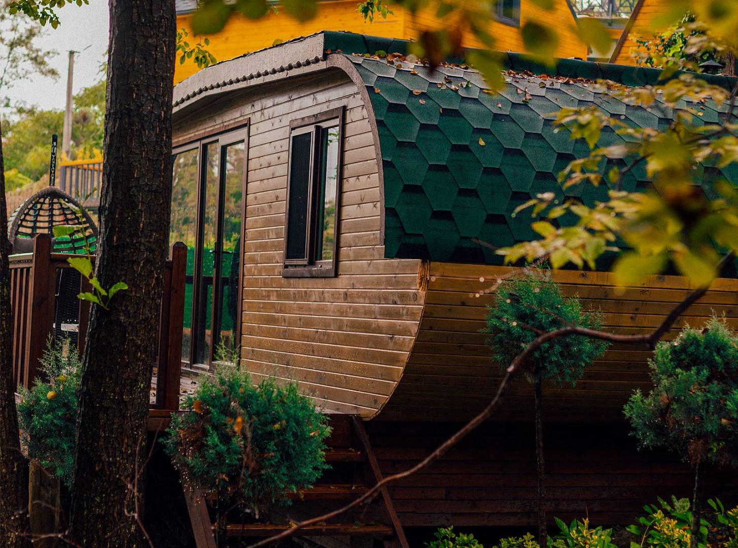 Sapanca Nailiye'de Minimalist Tasarımlı, Serinleme Havuzlu, Tiny House - Sapanca / Nailiye