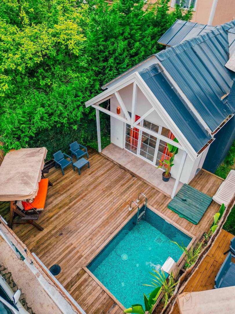 Sapanca Rüstempaşa’da Modern Tasarımlı, Özel Havuzlu, Lüks Bungalov fotoğraf 2