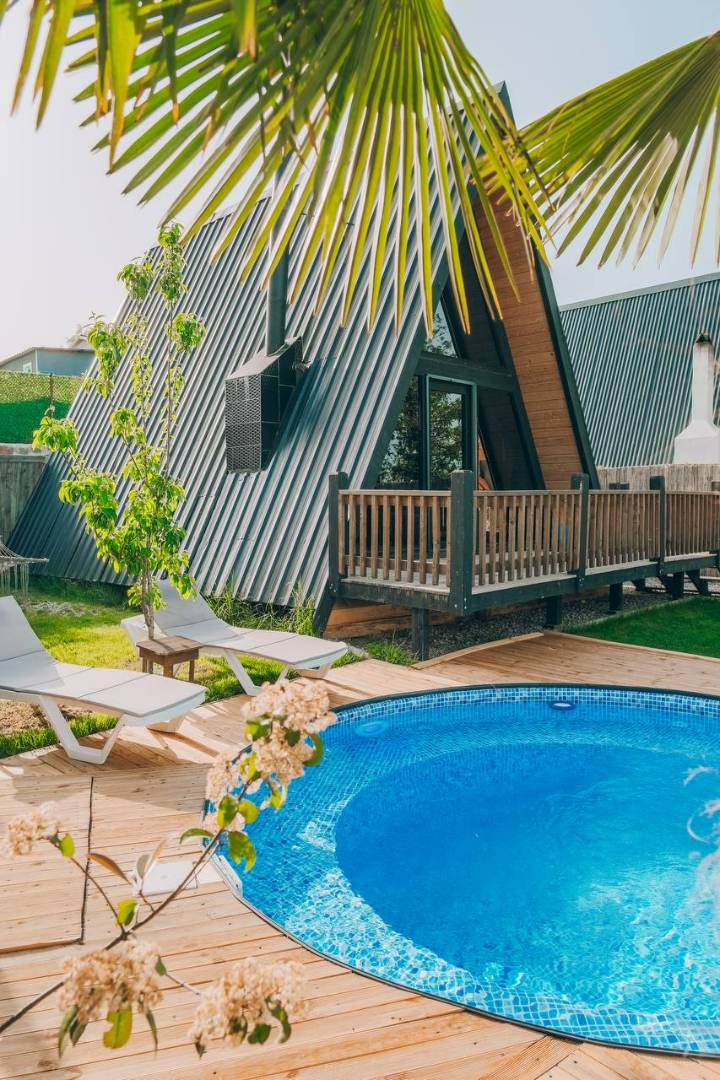 Sapanca Şükriye'de Doğa İçinde, Özel Havuzlu, Kiralık Bungalov fotoğraf 2