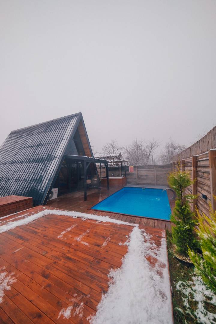 Sapanca Şükriye'de Doğa İle İç İçe, Isıtmalı Havuzlu, Modern Bungalov fotoğraf 3