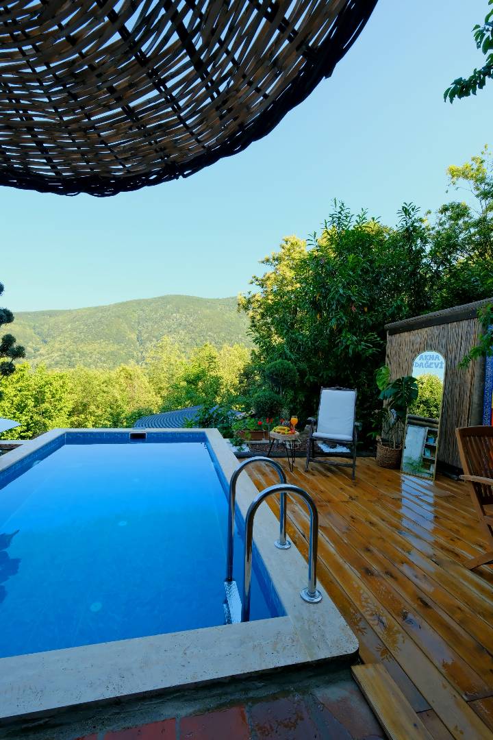 Sapanca Şükriye'de Doğayla İç İçe, Isıtmalı Havuzlu, Kiralık Dağ Evi fotoğraf 2