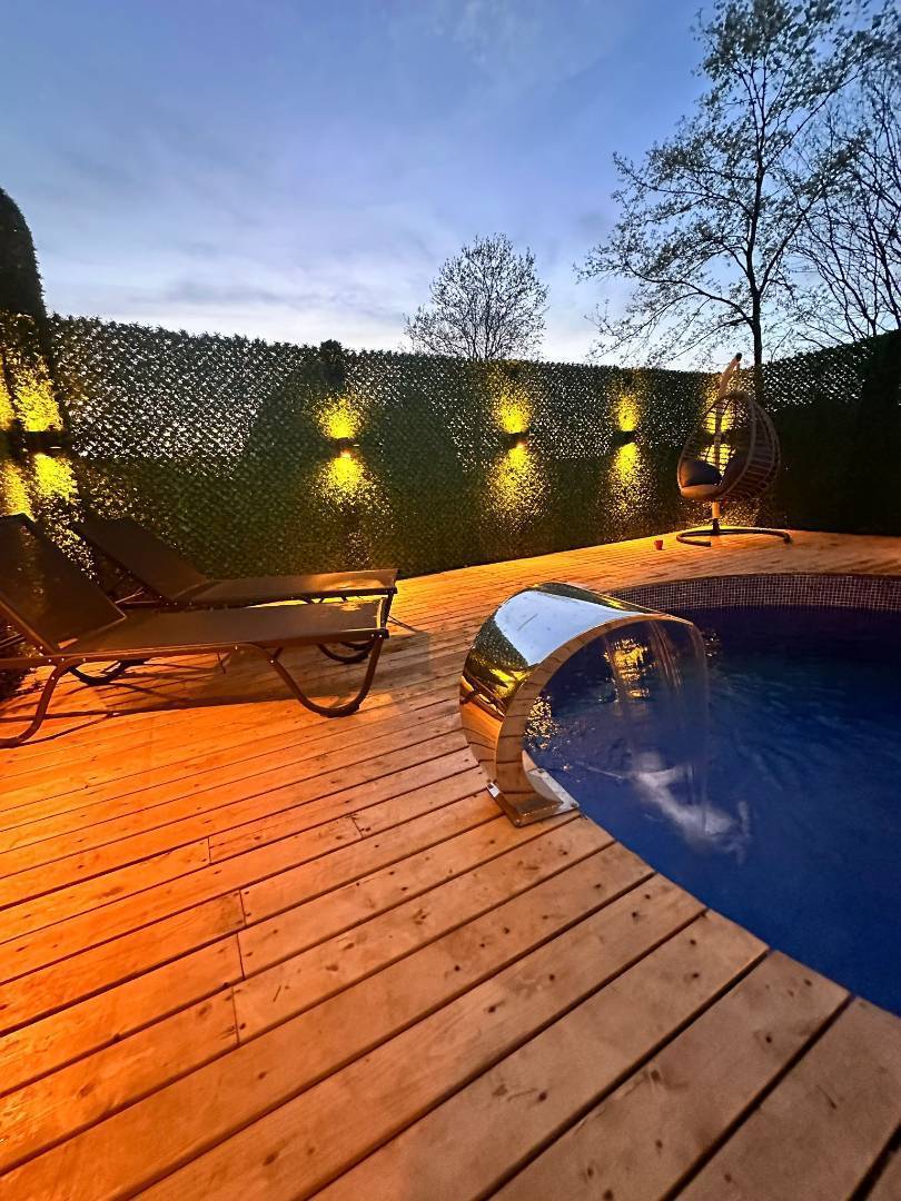 Sapanca Ünlüce'de Huzurlu Doğada, Isıtmalı Havuzlu, Kiralık Bungalov fotoğraf 3