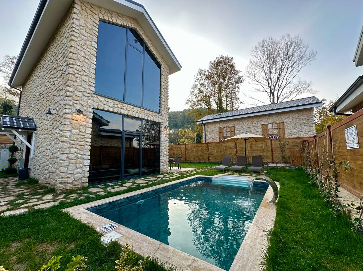 Sapanca Yanık'ta Muhteşem Doğada, Özel Havuzlu, Hamamlı Villa fotoğraf 2