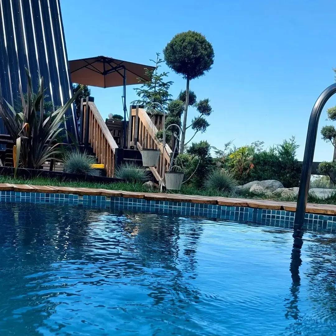 Sapanca'da Eşsiz Doğa Manzaralı, Özel Havuzlu, Kiralık Bungalov - Sapanca