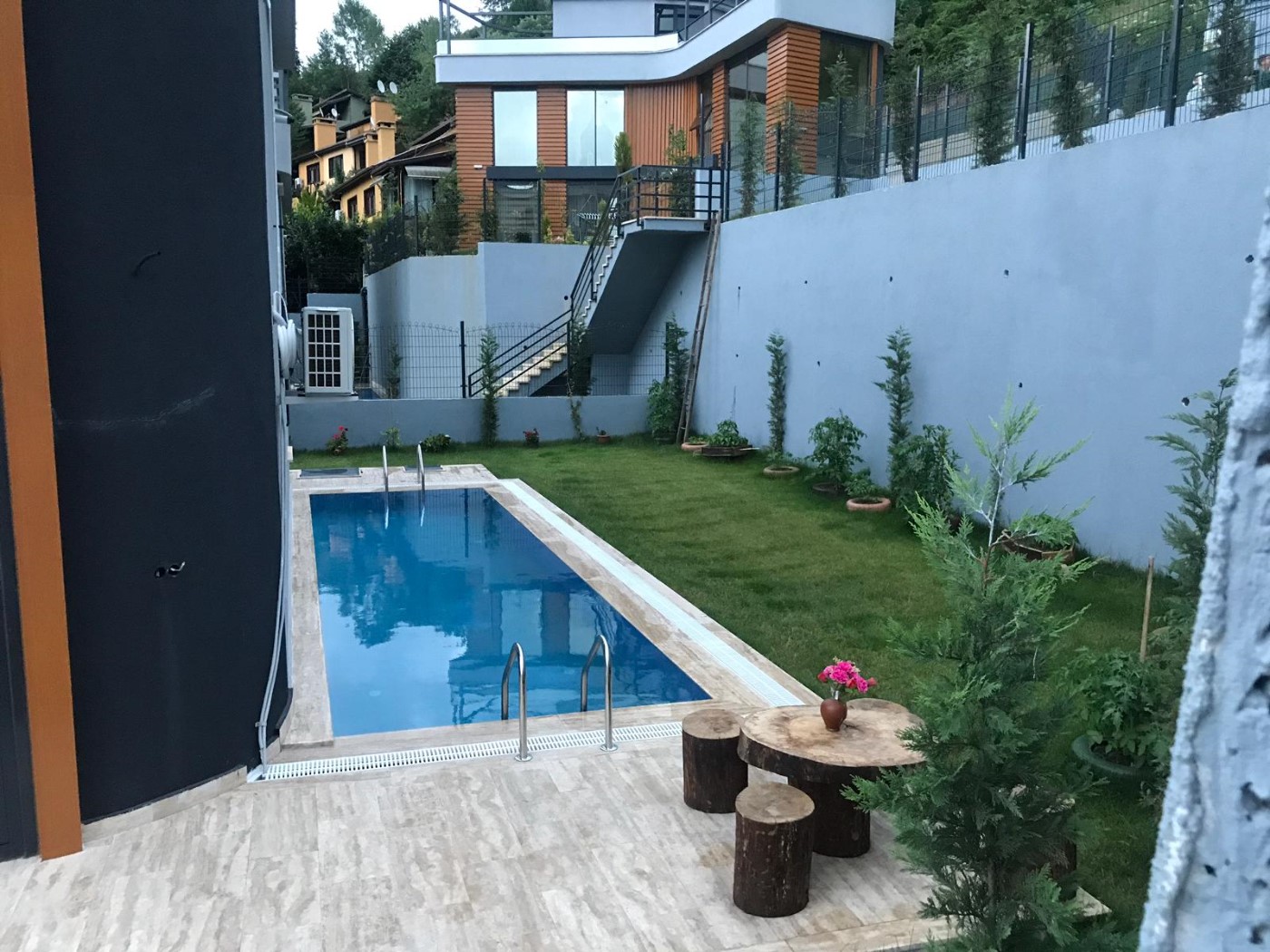 Sapanca'da Göl Manzaralı, Özel Havuzlu, Bahçeli Villa fotoğraf 3