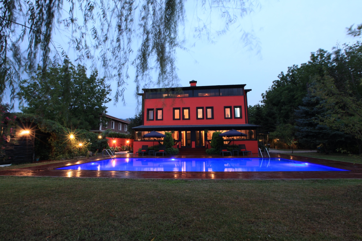 Sapanca'da Gölün Bitişiğinde, Orman İçerisinde, Muhteşem Malikane fotoğraf 2