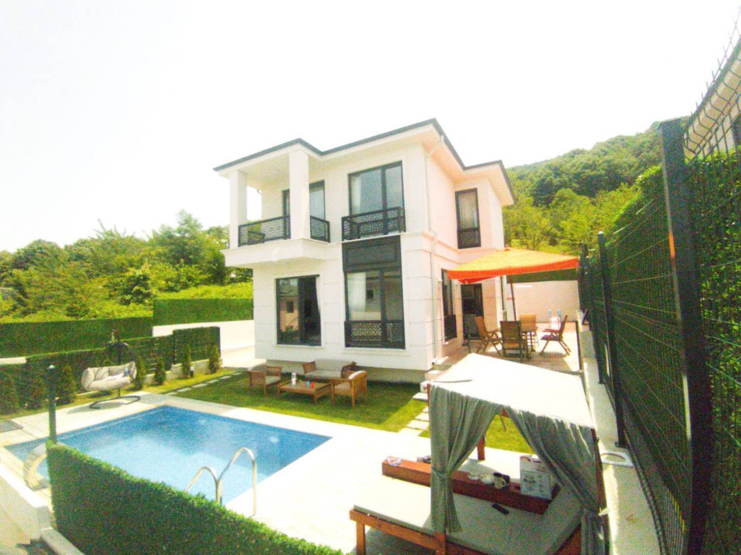 Sapanca'da Muhteşem Doğa İçerisinde, Özel Havuzlu, Kiralık Villa - Sapanca