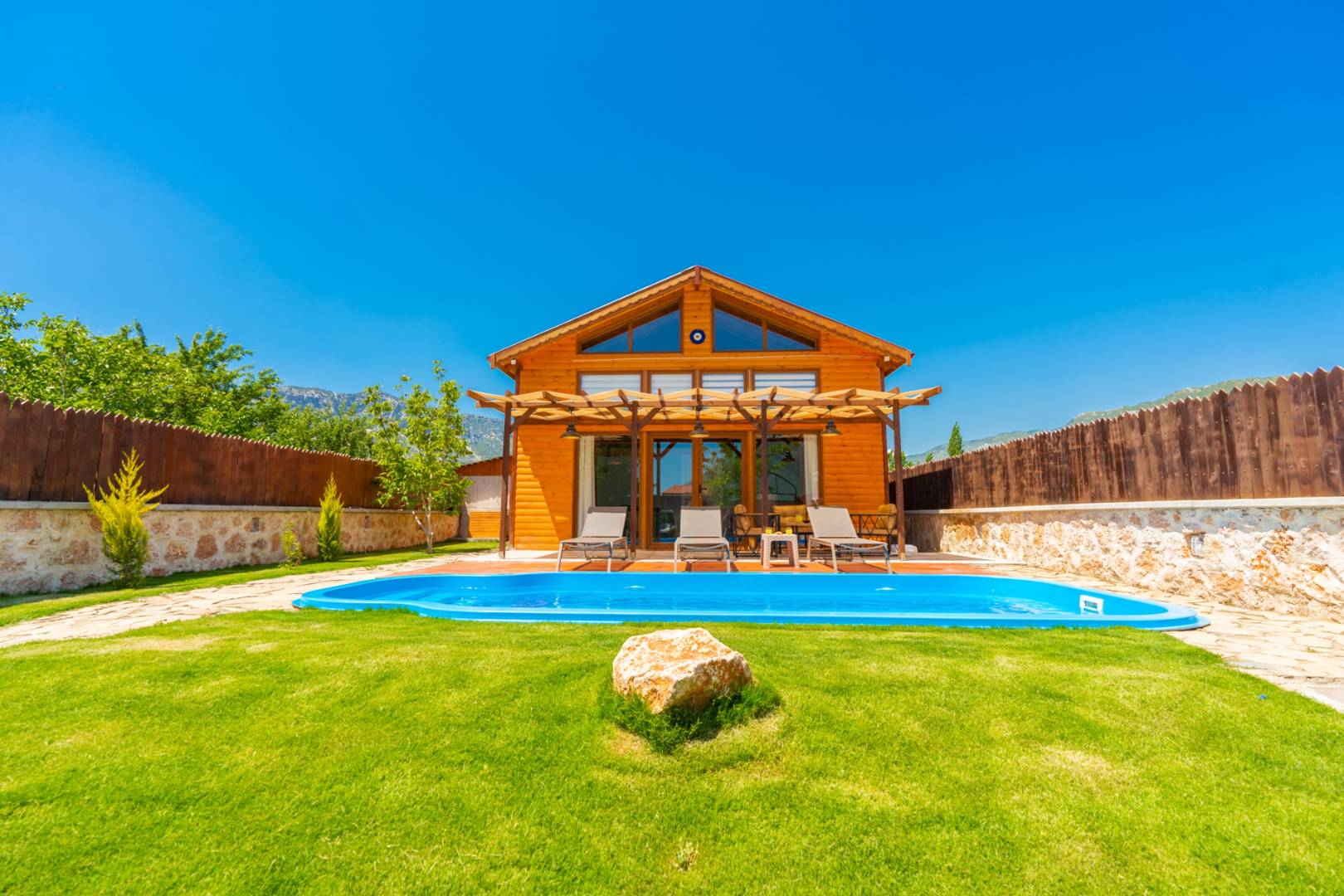 Kaş Bezirgan'da Doğa İçerisinde, Özel Havuzlu, Balayı Villası - Kaş / Bezirgan
