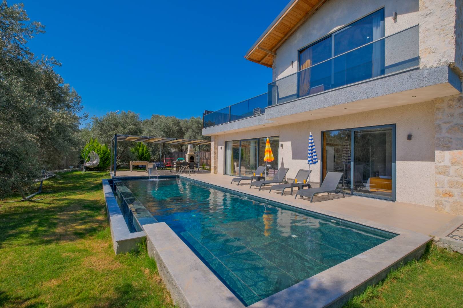 Kaş Çayköy'de Balayı Çiftlerine Uygun, Özel Havuzlu, Modern Villa fotoğraf 2