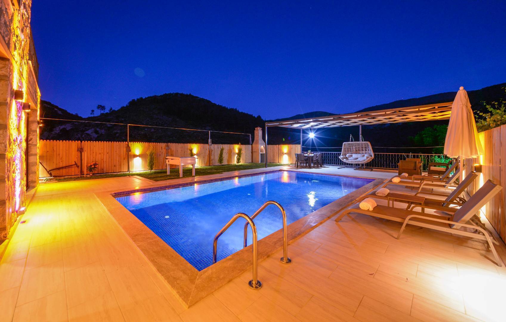 Kaş Hacıoğlan'da Muhteşem Doğada, Özel Havuzlu, Jakuzili Villa fotoğraf 3