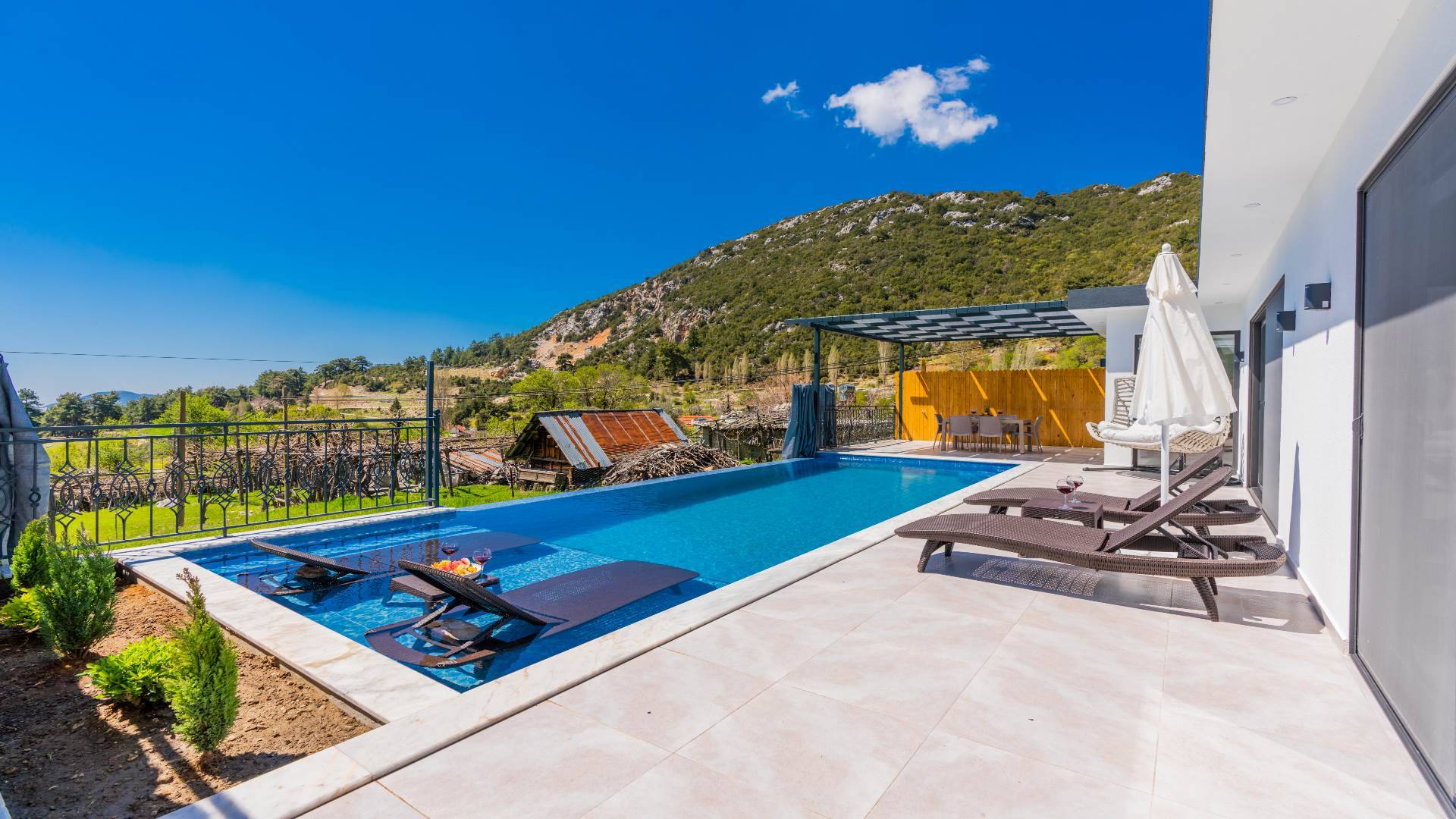 Kaş İkizce'de Huzurlu Doğada, Özel Havuz, Jakuzili Villa fotoğraf 3