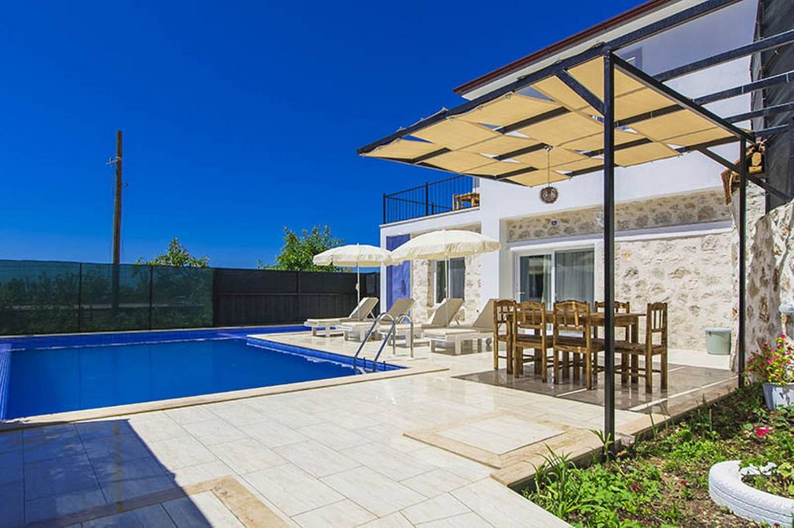 Kaş İslamlar'da Deniz Manzaralı, Özel Havuzlu, 4 Kişilik Villa fotoğraf 3