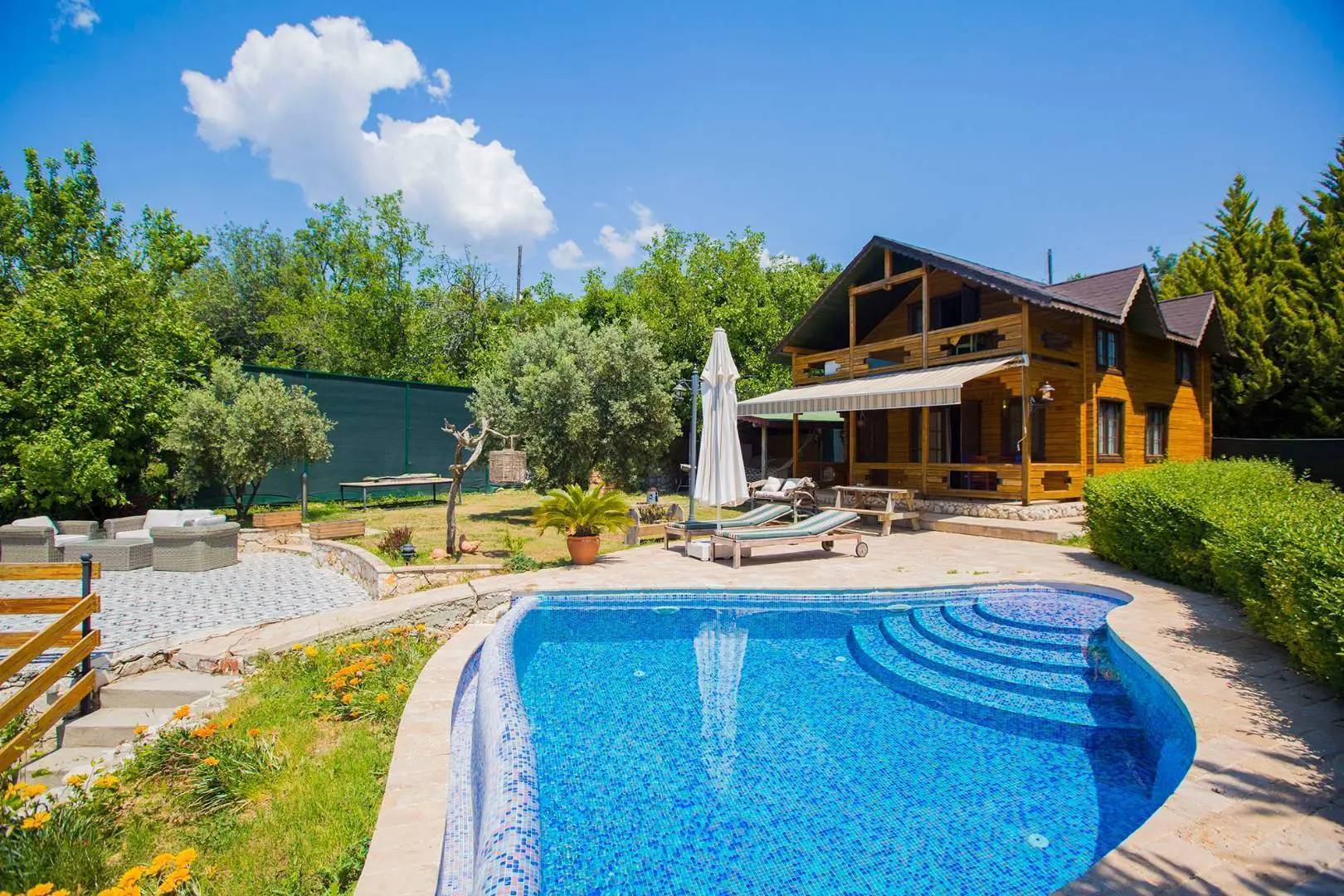Kaş İslamlar'da Eşsiz Manzaralı, Özel Havuzlu, Jakuzili, Kiralık Villa - Kaş / İslamlar