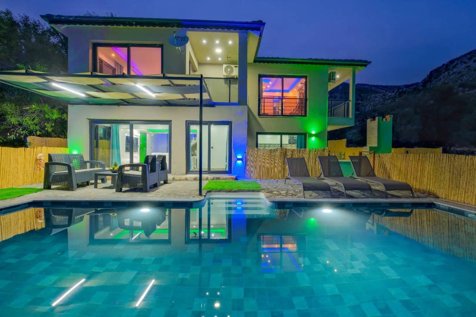 Muğla Seydikemer'de Muhteşem Doğa İçerisinde, Özel Havuzlu, 2+1 Villa fotoğraf 2