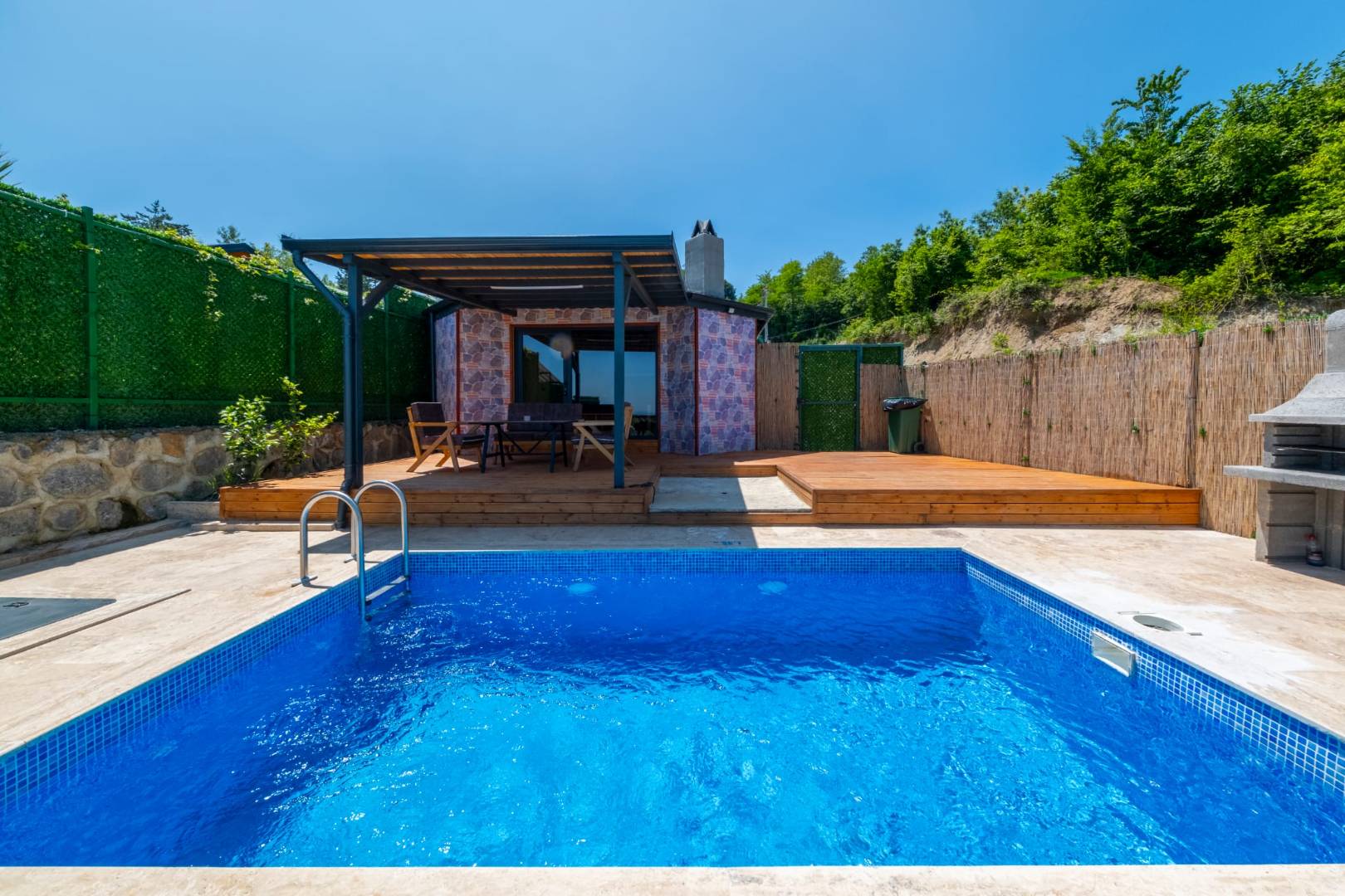 Sapanca Nailiye'de Minimalist Tasarımlı, Özel Havuzlu, 1+0 Villa fotoğraf 2