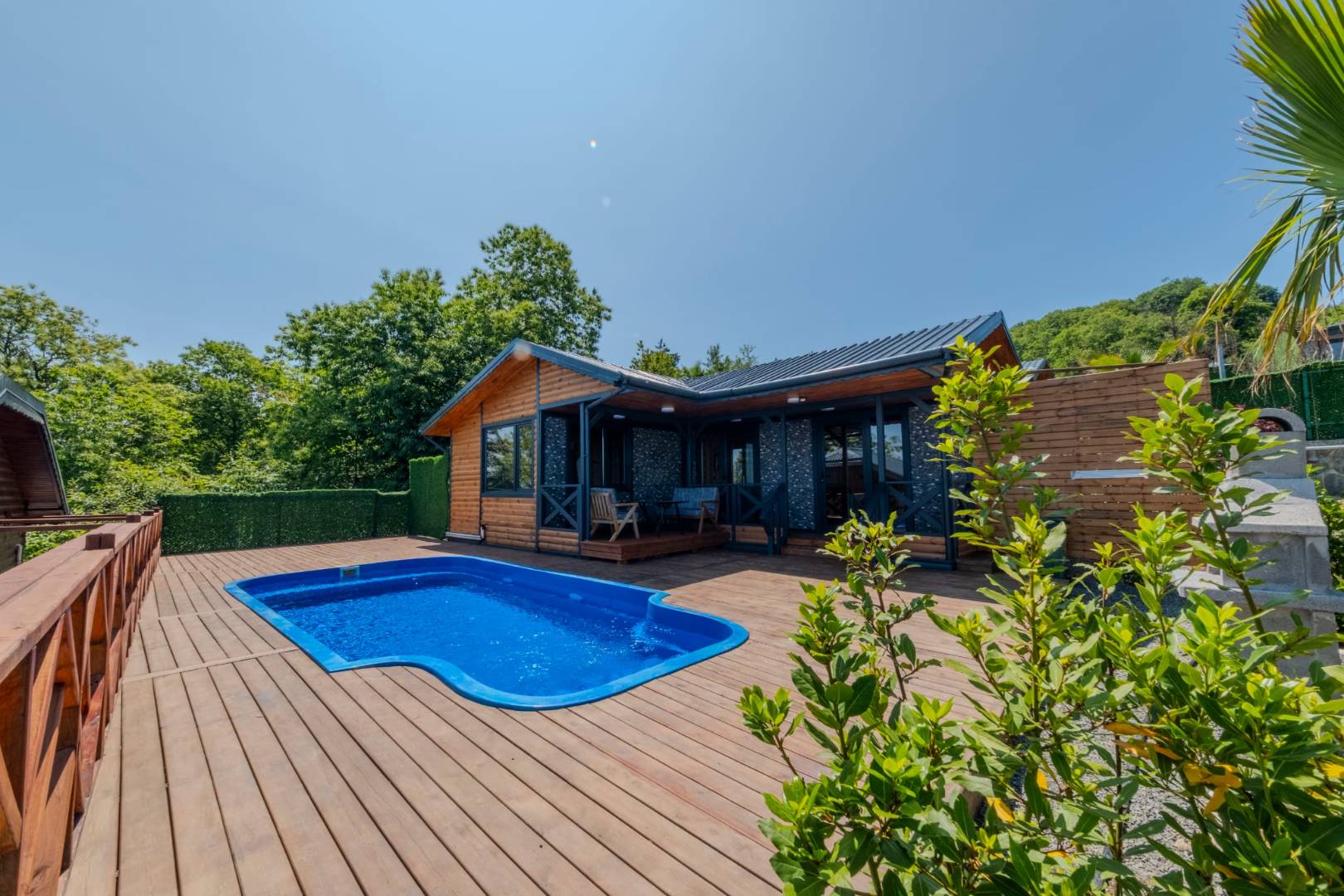 Sapanca Nailiye'de Muhteşem Doğada, Isıtmalı Havuzlu, 1+1 Villa - Sapanca / Nailiye