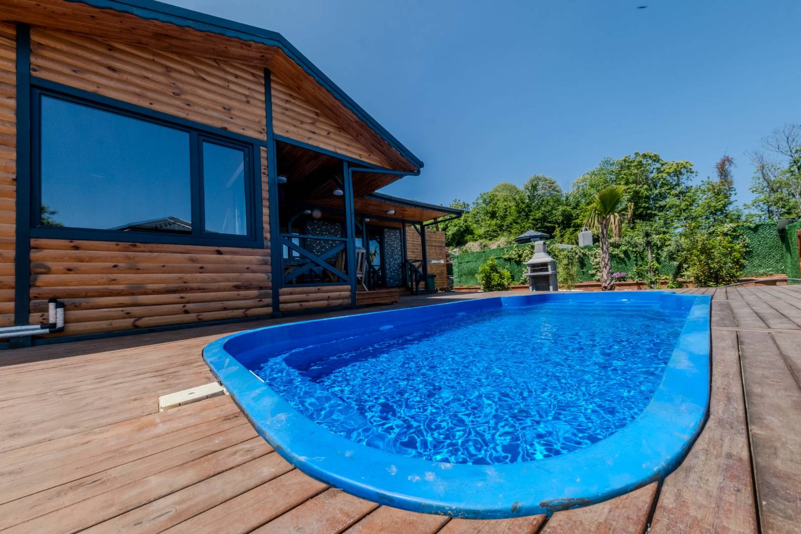 Sapanca Nailiye'de Muhteşem Doğada, Isıtmalı Havuzlu, 1+1 Villa fotoğraf 2