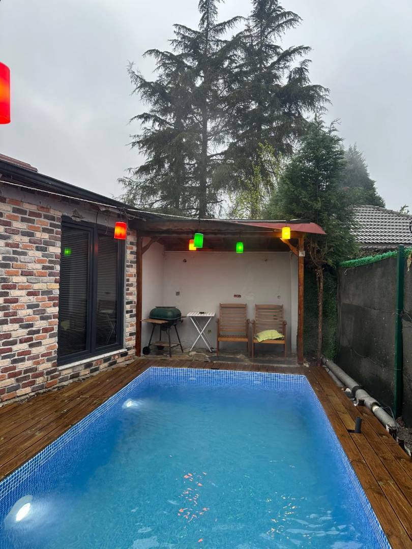 Sapanca Yanık'ta Minimalist Tasarımlı, Özel Havuzlu, 1+0 Villa fotoğraf 3