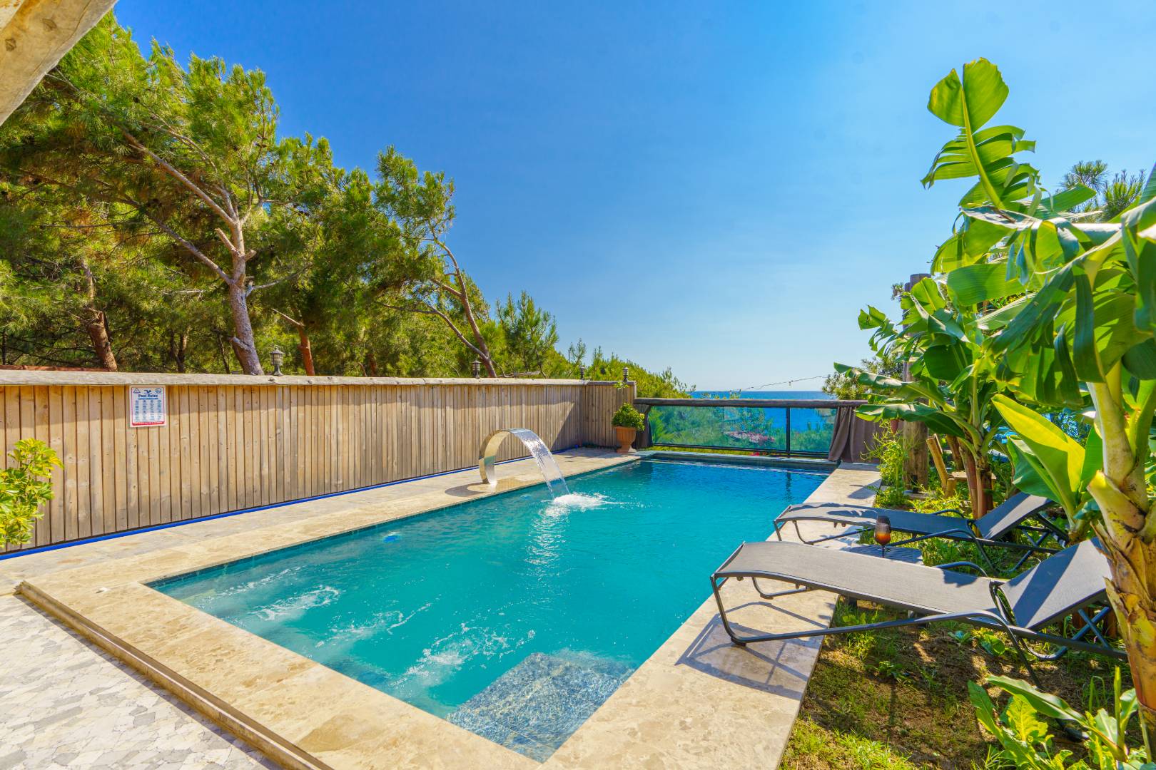 Seydikemer Karadere'de Balayı Çiftlerine Uygun, Özel Havuzlu, 1+1 Villa fotoğraf 3